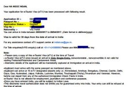 Cách xin visa Ấn Độ online (trực tuyến)