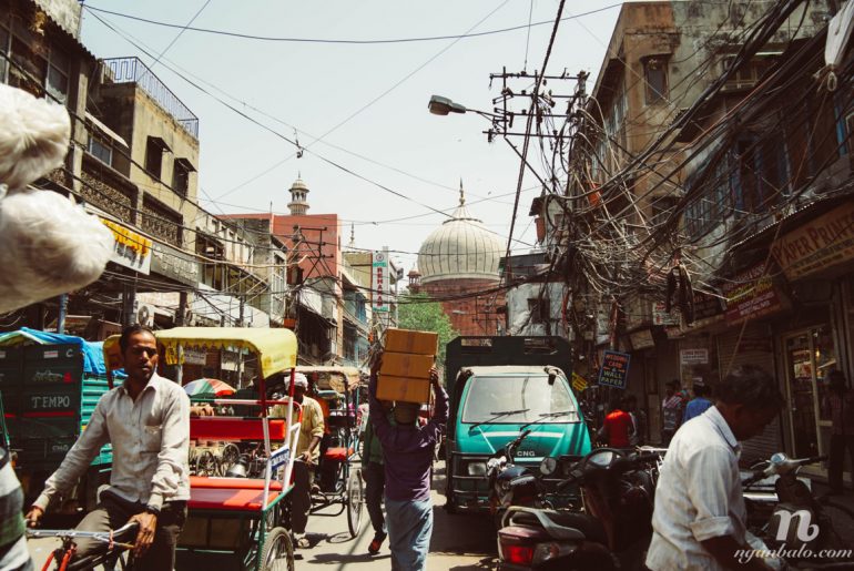 Kinh nghiệm du lịch bụi Ấn Độ - Old Delhi