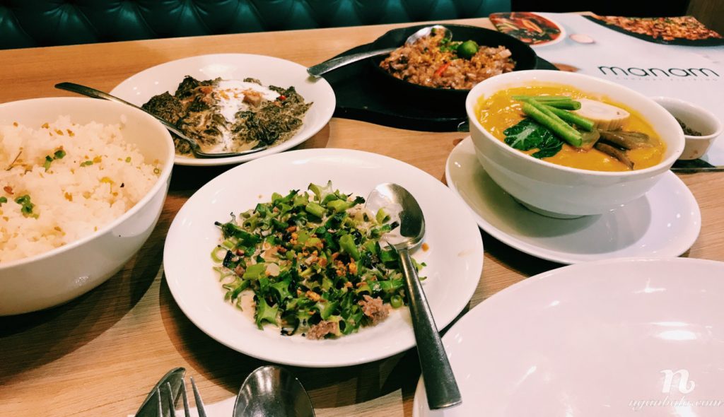 Manam - Quán ăn đồ ăn Philippines ngon nhất ở Manila