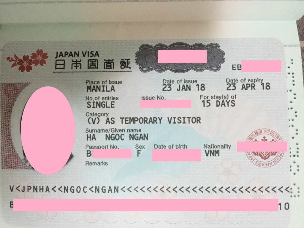 Dịch vụ làm visa Nhật Bản - Các loại visa Nhật Bản