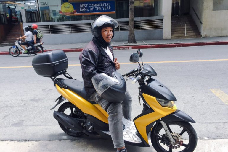 đi xe ôm ở Manila, Philippines