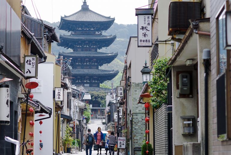 Du lịch bụi Nhật Bản (6): Hai ngày tham quan cố đô Kyoto (Ngày 1)