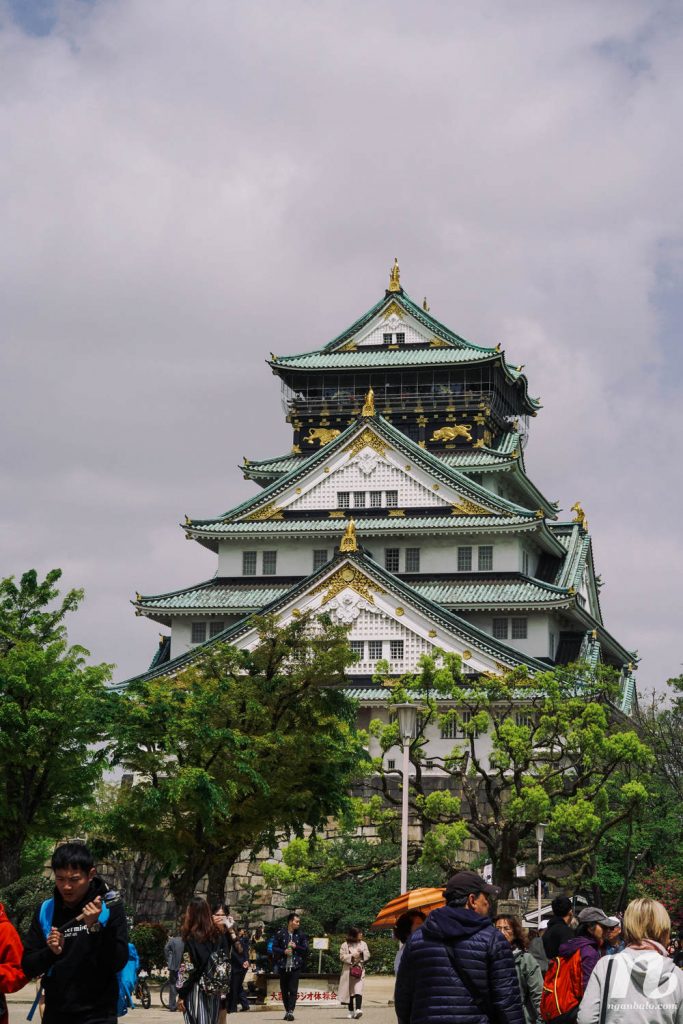 Du lịch bụi Nhật Bản (11): Osaka Castle (Thành Osaka hay Lâu đài Osaka) và chợ Kuromon