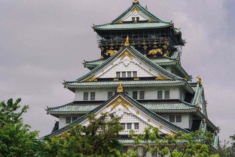 Du lịch bụi Nhật Bản (11): Osaka Castle (Thành Osaka hay Lâu đài Osaka) và chợ Kuromon