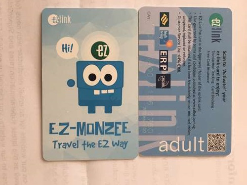 Cách mua thẻ EZ-Link khi đi du lịch Singapore